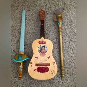 Jakks Disney Elena Avalor Wand Magical Scepter of Light Sword Guitar Lot *READ*